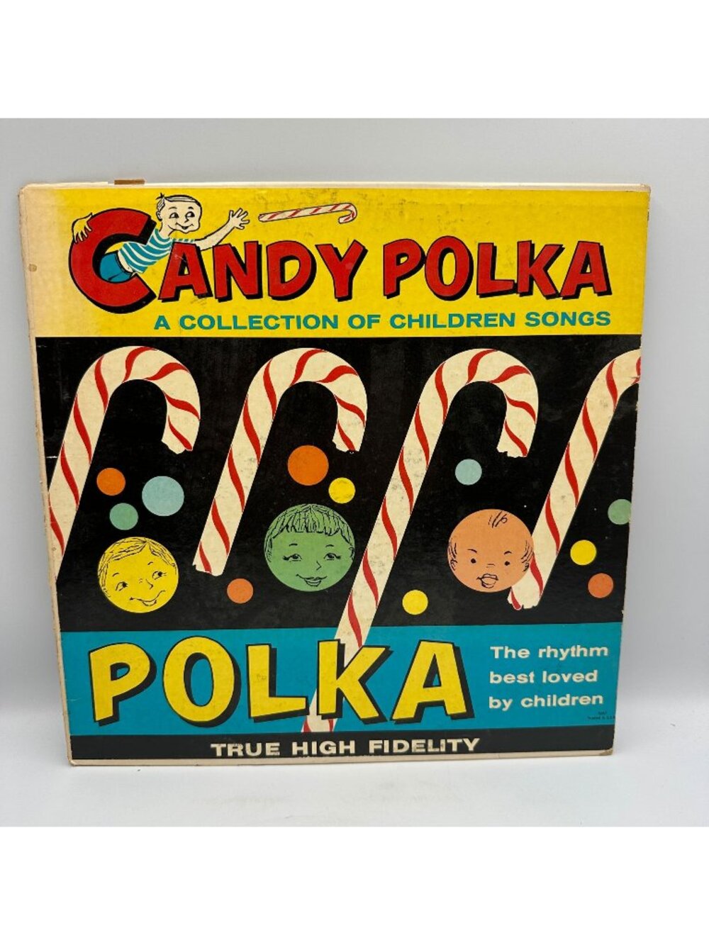 Candy Polka A Collection Of Children Songs M-695 LP Vinyl 33RPM Palace Records